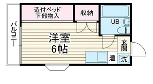 コーポ樋口【103号室】の間取り