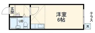 レオパレス大口【106号室】の間取り