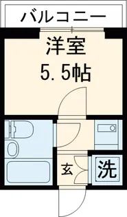 藤和三鷹コープ【502号室】の間取り