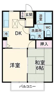 ピアリII【1階】の間取り
