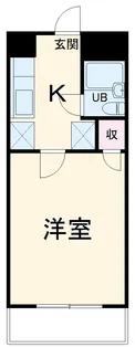 ウェストマンション【207号室】の間取り