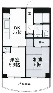 カスタムホームズ浦安【303号室】の間取り