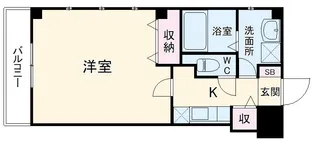 エクセレントショア【1階】の間取り