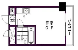 ユーステム浦安【2階】の間取り