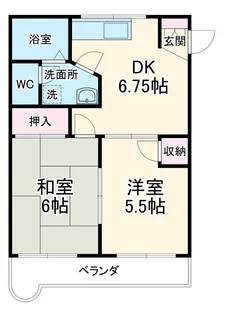 スペリアル吉田【203号室】の間取り