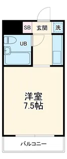 コスモハウスB−6【1階】の間取り