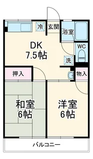 シティハイムエトワールA【202号室】の間取り