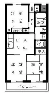 カーサヒカリ【2階】の間取り
