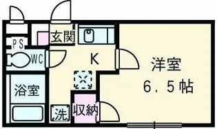 アムールY’S【1階】の間取り