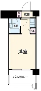 ライオンズステーションプラザ磯子【9階】の間取り