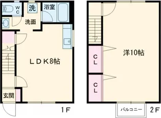 トリニティハウス【1階】の間取り