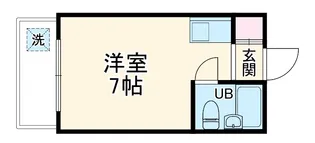 レガーロ行徳【105号室】の間取り
