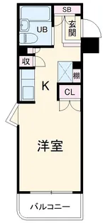 メゾン・ド・リヴァージュ【105号室】の間取り