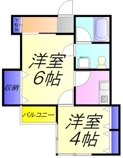 チェリー21【1階】の間取り
