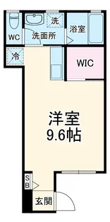 ラルジュ湘南台B棟【102号室】の間取り