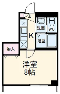 グリーンハウスK【3階】の間取り