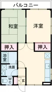 第2メゾン富士美【1階】の間取り