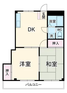 ハイネス瑞江【403号室】の間取り