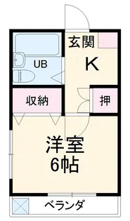 シーボニア習志野【2階】の間取り
