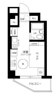 サンパレス南町【501号室】の間取り