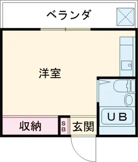 クリーンライトマンション【1階】の間取り