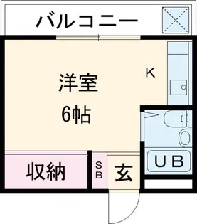 クリーンライトマンション【3階】の間取り