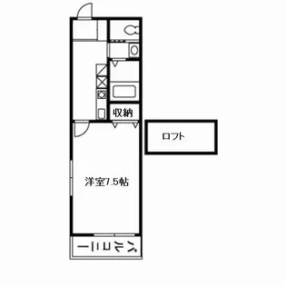 グランルージュ【1階】の間取り