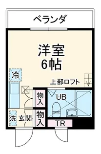 コオポスアペア【1階】の間取り
