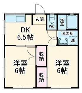 クリスタルハイツ【1階】の間取り