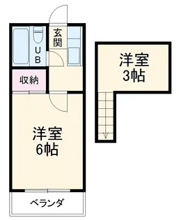 パル浦安【2階】の間取り