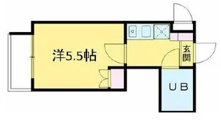 エメラルドコーポ【3階】の間取り
