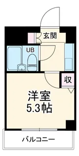 サクセスウェーブ【4階】の間取り