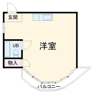 宝幸ハイツ【2階】の間取り