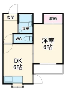 クレール五番館【303号室】の間取り
