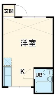 ニューライフ横浜【1-B号室】の間取り