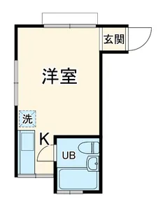 ニューライフ横浜【2-A号室】の間取り