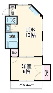 加藤ビル【201号室】の間取り