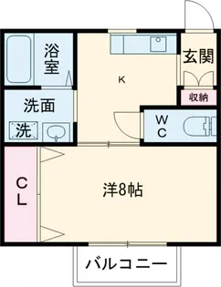 篠崎パークサイドⅡ【2階】の間取り