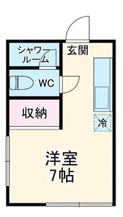 第五松嶋マンション【1階】の間取り