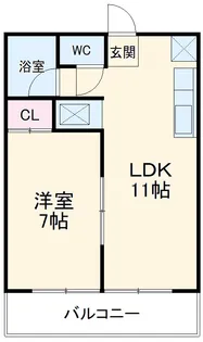 コーポ小池【2階】の間取り
