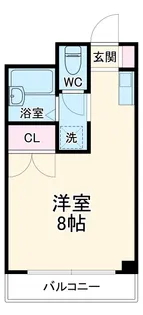 エース矢野ビル【5階】の間取り