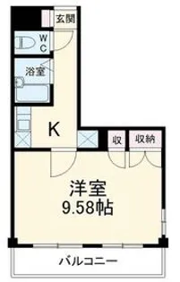クレオ舞浜B【2階】の間取り