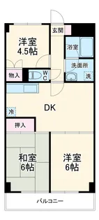 YS習志野台【1階】の間取り