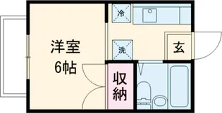 エステートピアオダカ【102号室】の間取り