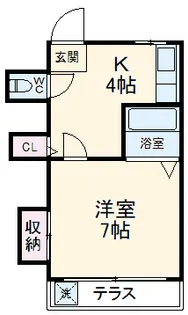 第三平和荘【1階】の間取り