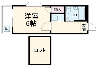 パセットワン幕張本郷【2階】の間取り