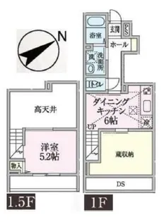 プラシード・U【1階】の間取り