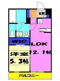 リブリ・アークⅡ【3階】の間取り