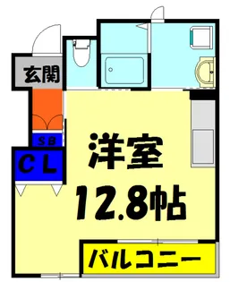 ステイブルハイム【1階】の間取り