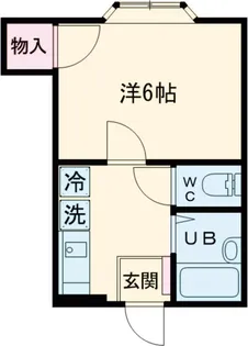 青木ビル【301号室】の間取り